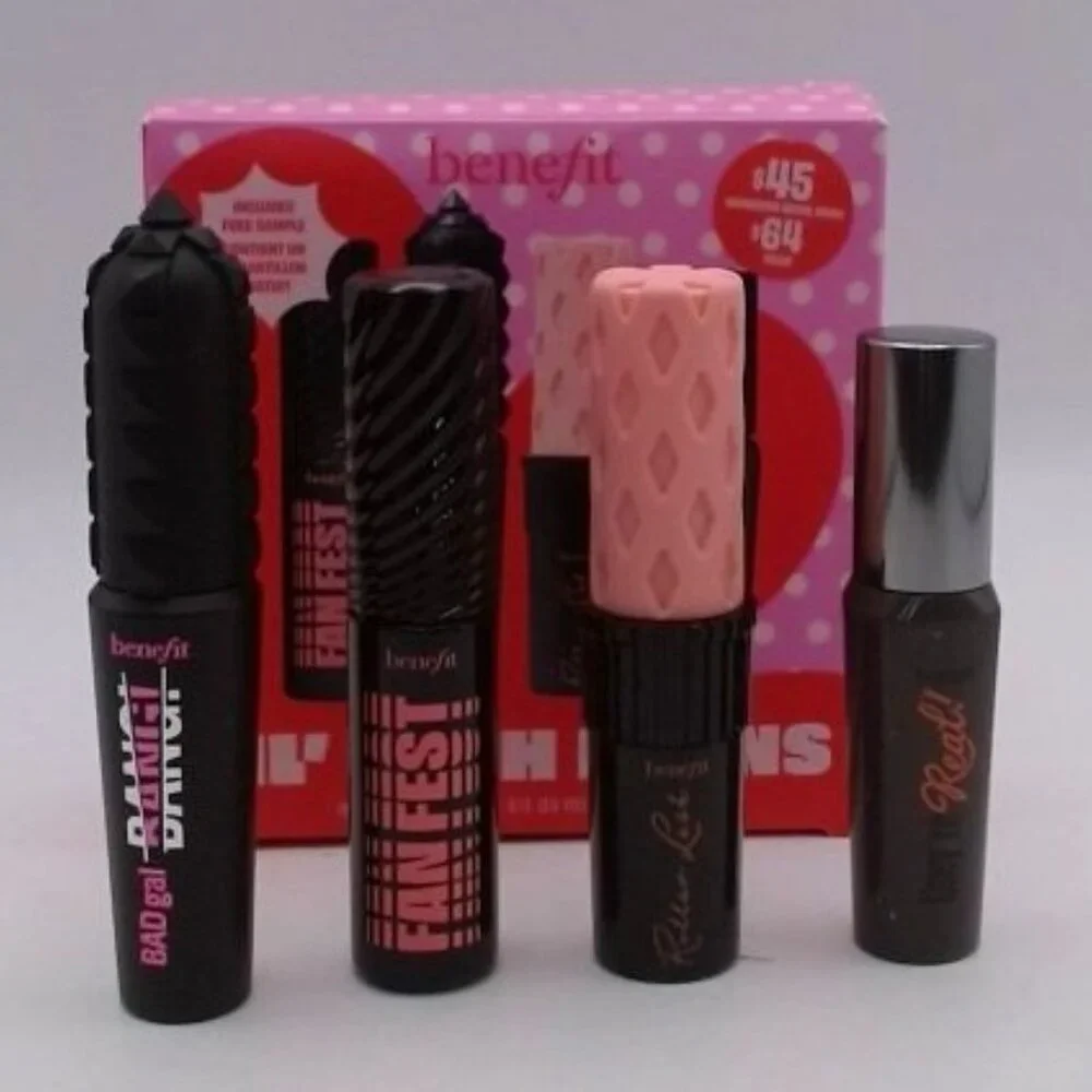 Benefit Cosmetics Lil Lash Icons US 2025 Mascara‎ Minis Set, BNIB